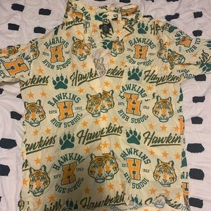 Stranger Things Button Down Shirt